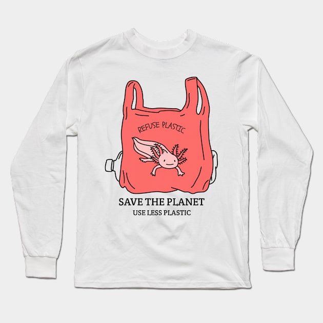 save the planet Long Sleeve T-Shirt by FUNNY LIFE